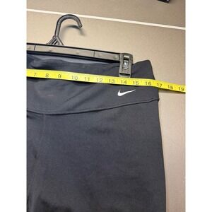 Nike Dri-FIT Black Rainbow Side Trim Leggings Womens XL Athletic Tights